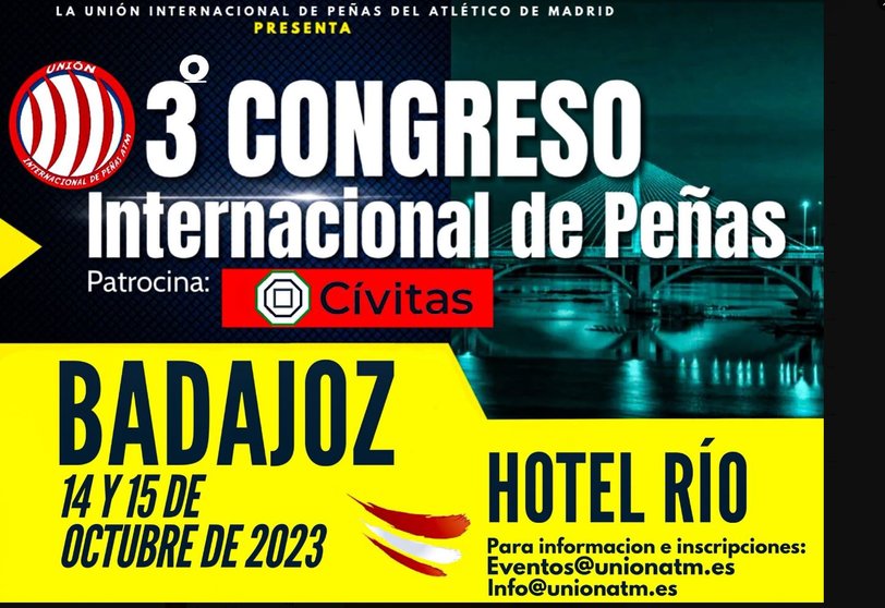 III CONGRESO INTERNACIONAL DE PEÑAS EN BADAJOZ