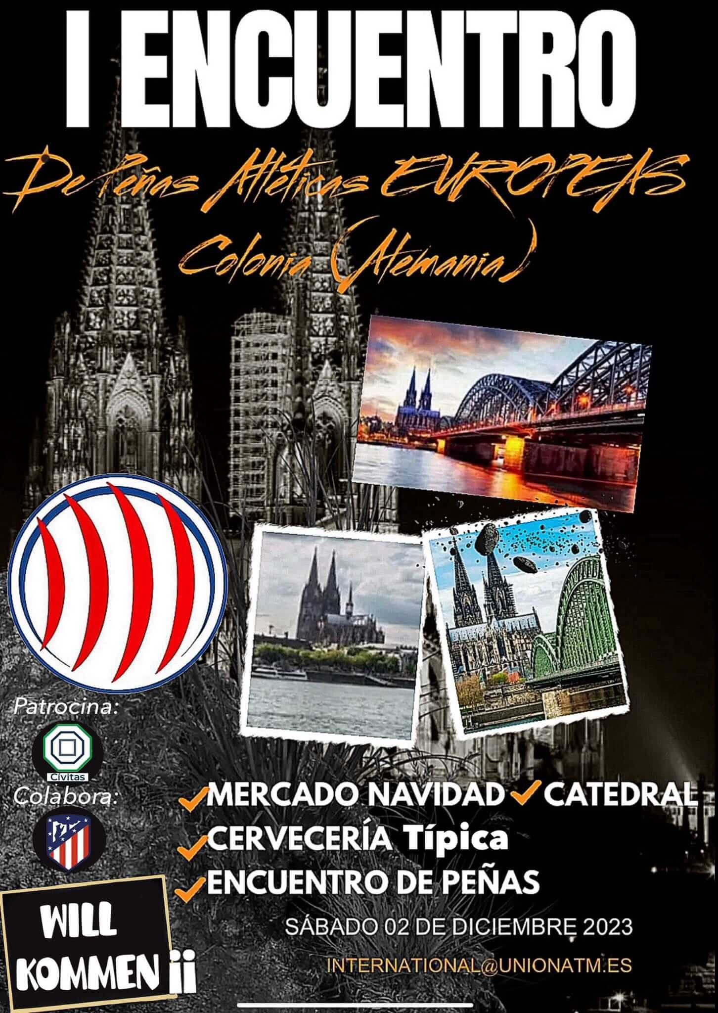 I EUROPÄISCHE ATLÉTICO PEÑAS TREFFEN